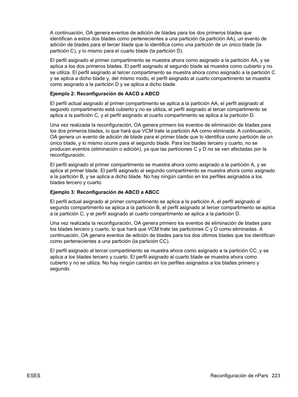 HP Módulo Fibre Channel de conexión virtual de 4Gb HP para BladeSystem clase C User Manual | Page 230 / 238