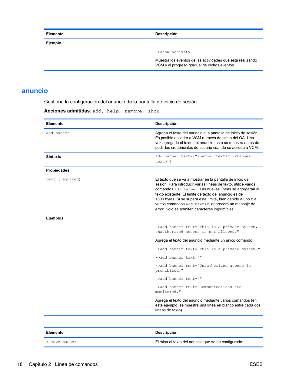 Anuncio | HP Módulo Fibre Channel de conexión virtual de 4Gb HP para BladeSystem clase C User Manual | Page 25 / 238