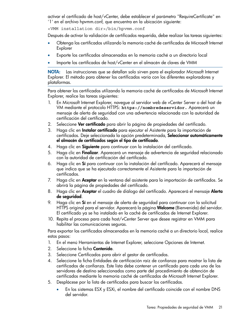 HP Insight Control User Manual | Page 21 / 60