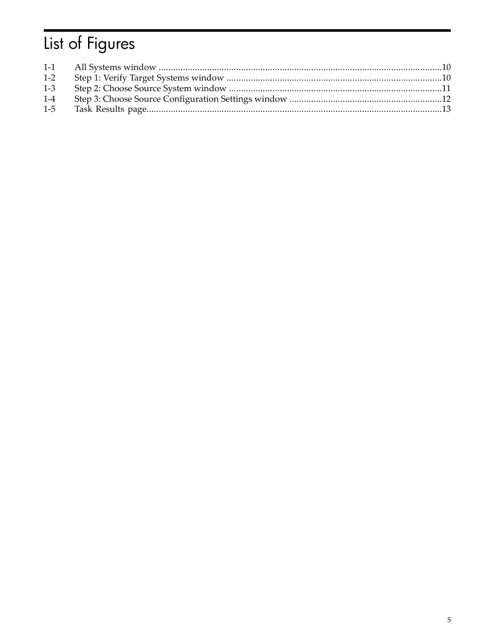 List of figures | HP Integrity rx4640 Server User Manual | Page 5 / 24