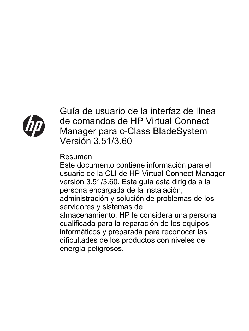 HP Módulo Fibre Channel de conexión virtual de 8 GB 20 puertos HP para BladeSystem clase C User Manual | 222 pages