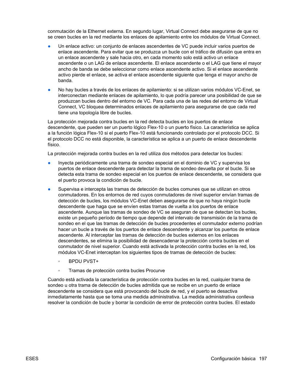 HP Módulo Fibre Channel de conexión virtual de 8 GB 20 puertos HP para BladeSystem clase C User Manual | Page 203 / 222