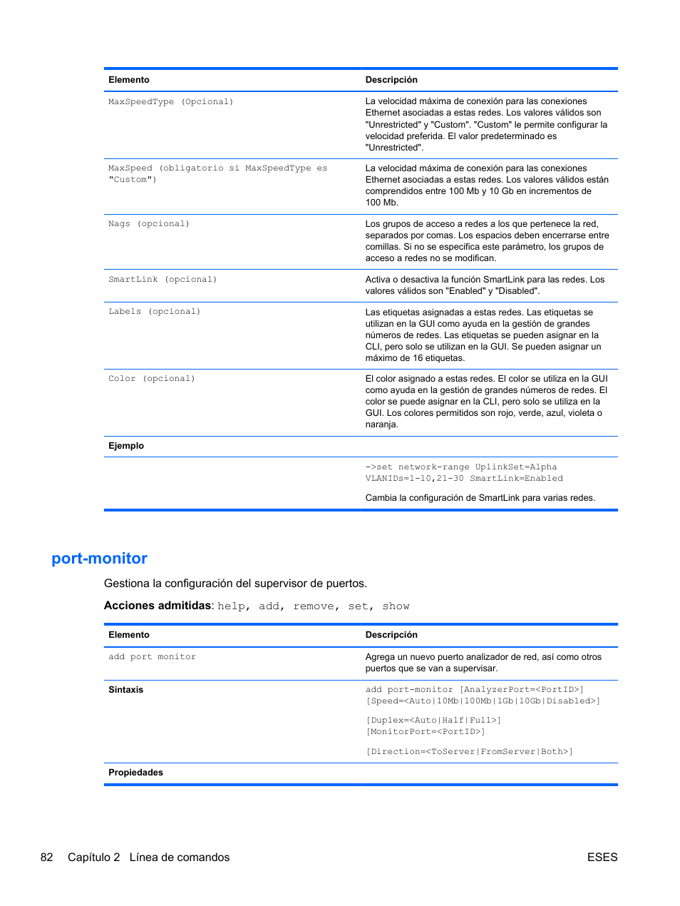 Port-monitor | HP Módulo Fibre Channel de conexión virtual de 8 GB 20 puertos HP para BladeSystem clase C User Manual | Page 89 / 222
