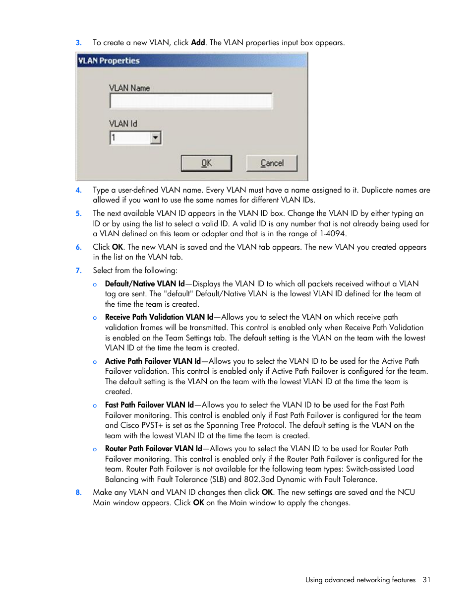 HP ProLiant Essentials Intelligent Networking Pack Windows Edition User Manual | Page 31 / 43