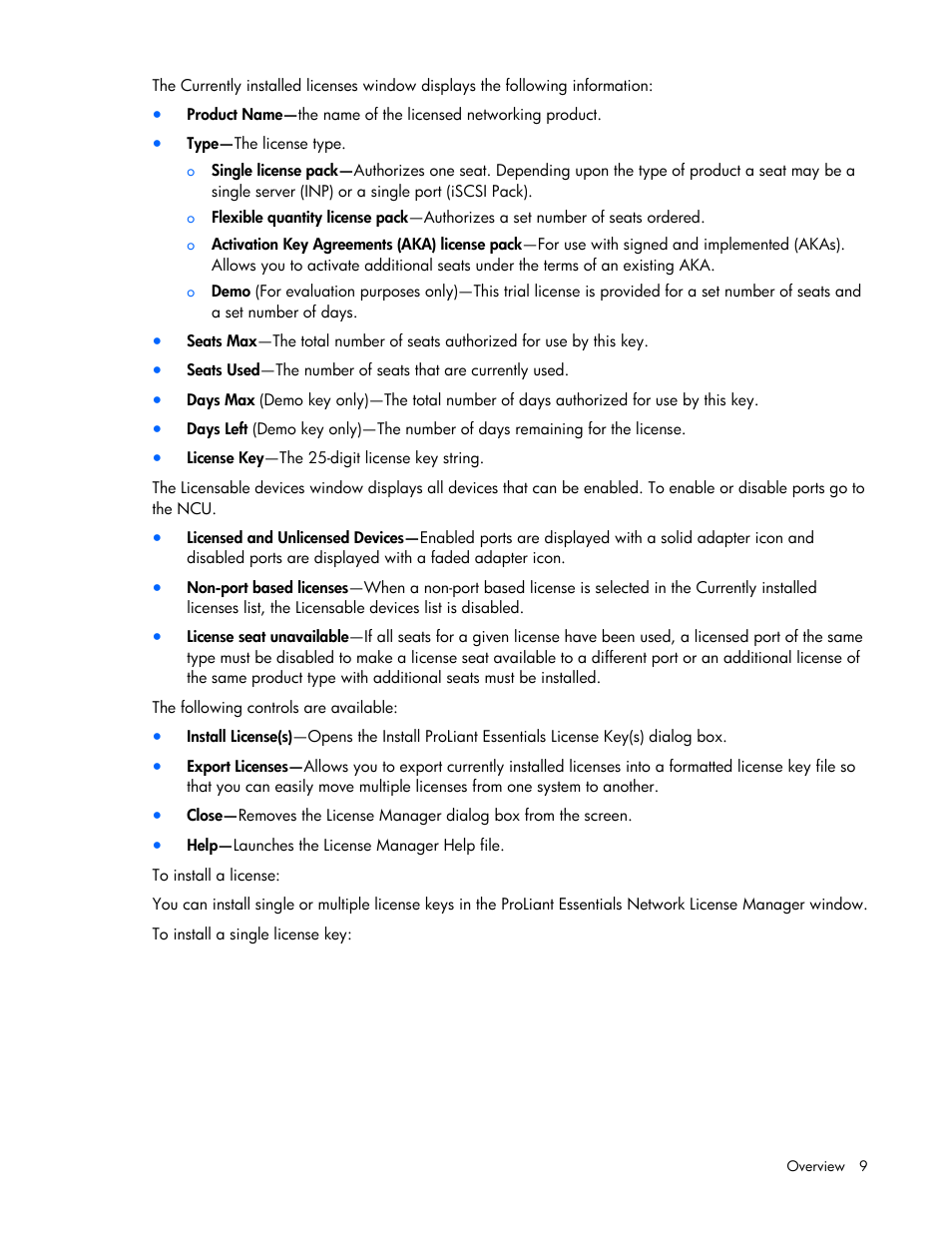 HP ProLiant Essentials Intelligent Networking Pack Windows Edition User Manual | Page 9 / 43