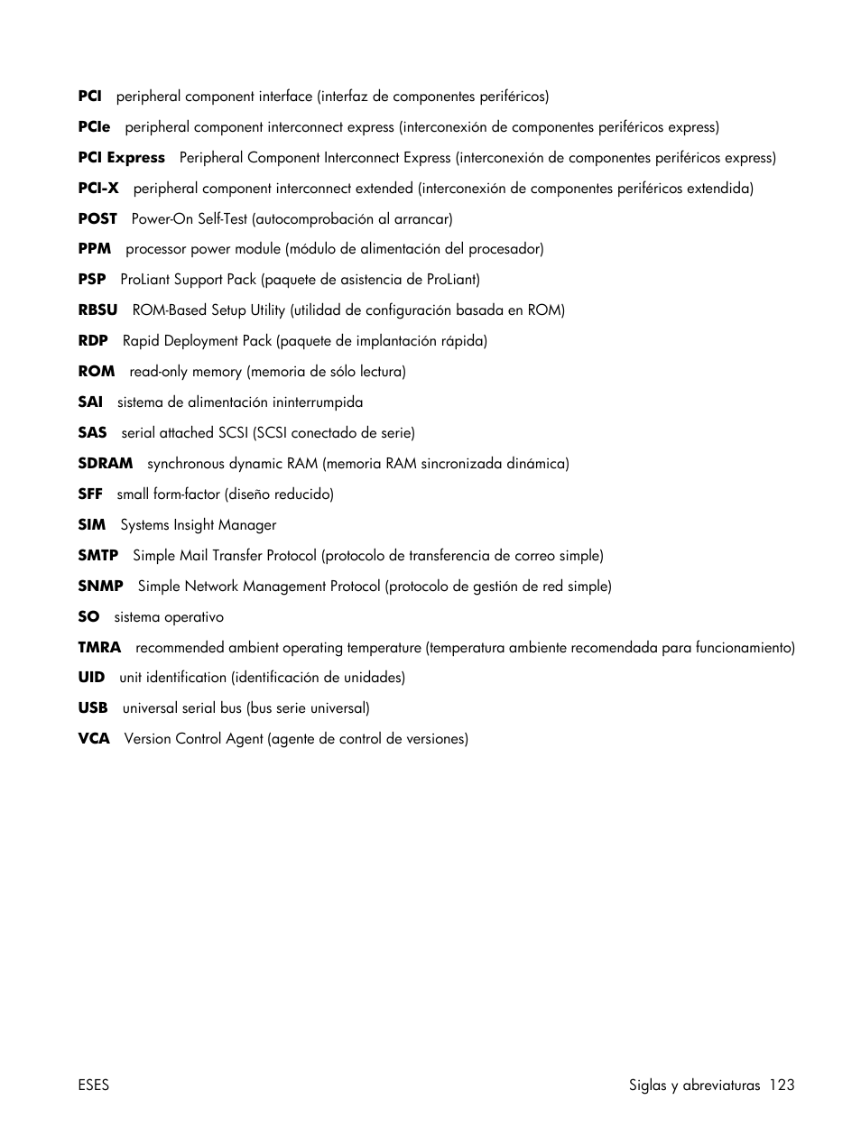 HP Servidor HP ProLiant DL380 G5 User Manual | Page 131 / 137