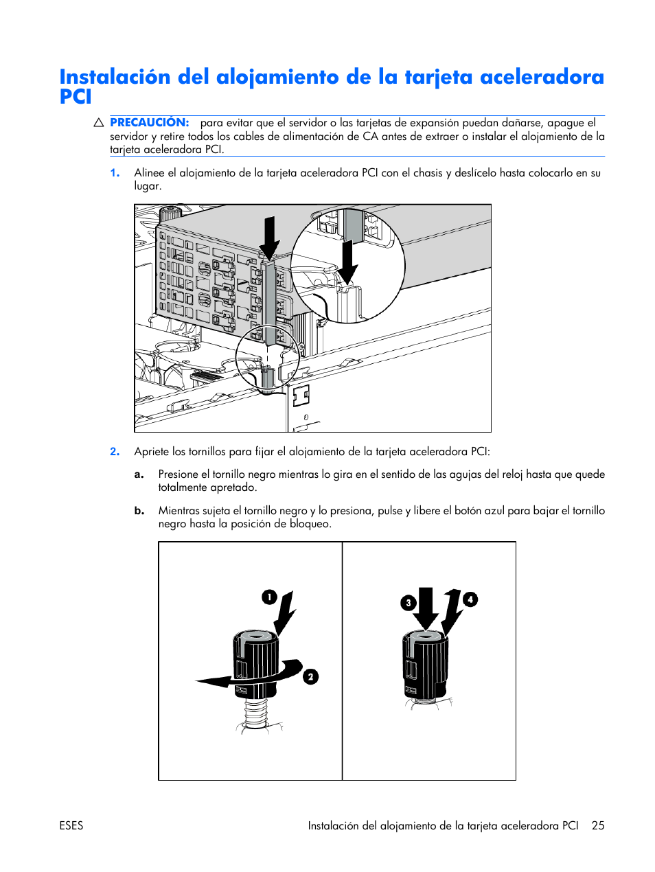 HP Servidor HP ProLiant DL380 G5 User Manual | Page 33 / 137