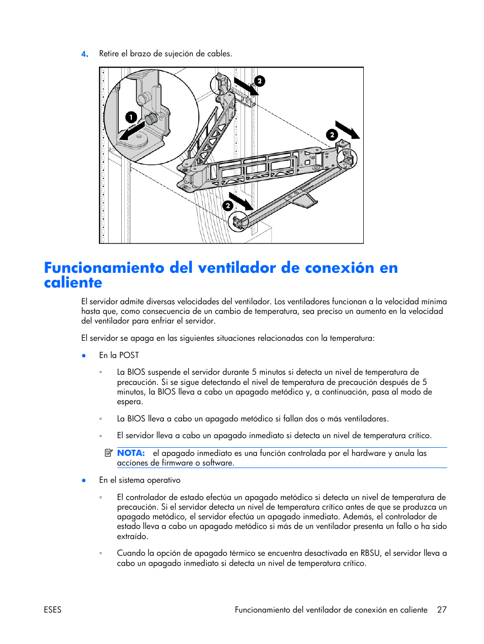 HP Servidor HP ProLiant DL380 G5 User Manual | Page 35 / 137