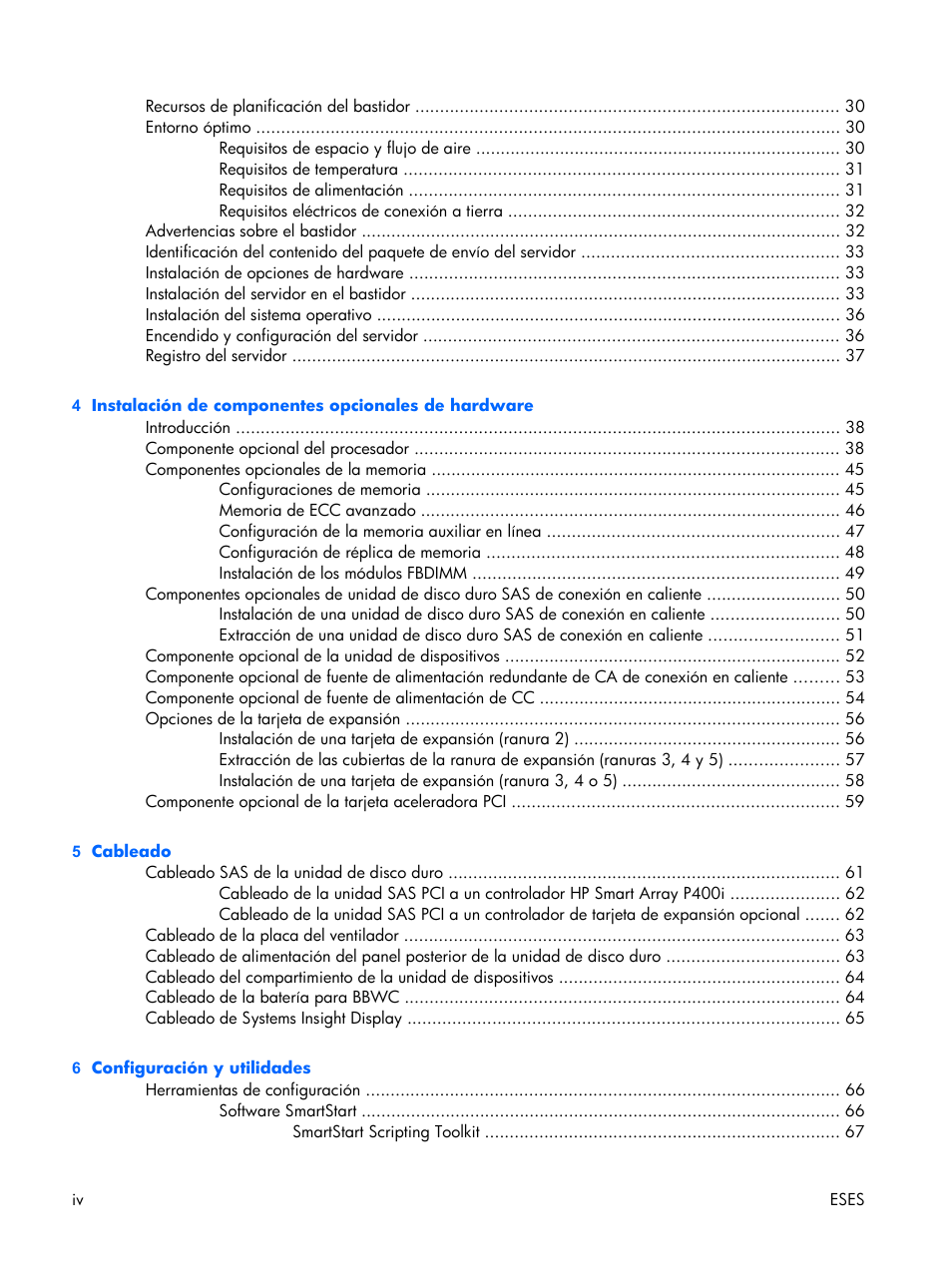HP Servidor HP ProLiant DL380 G5 User Manual | Page 4 / 137