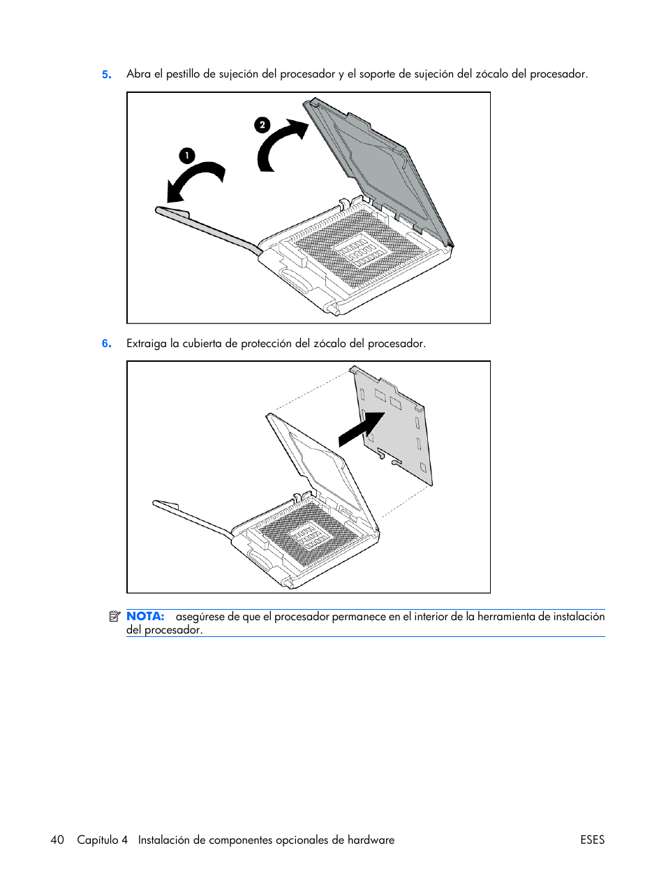 HP Servidor HP ProLiant DL380 G5 User Manual | Page 48 / 137