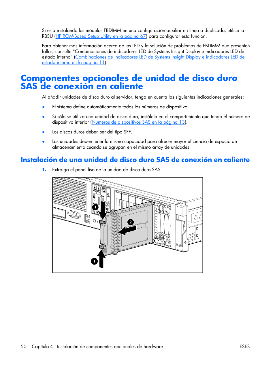 HP Servidor HP ProLiant DL380 G5 User Manual | Page 58 / 137