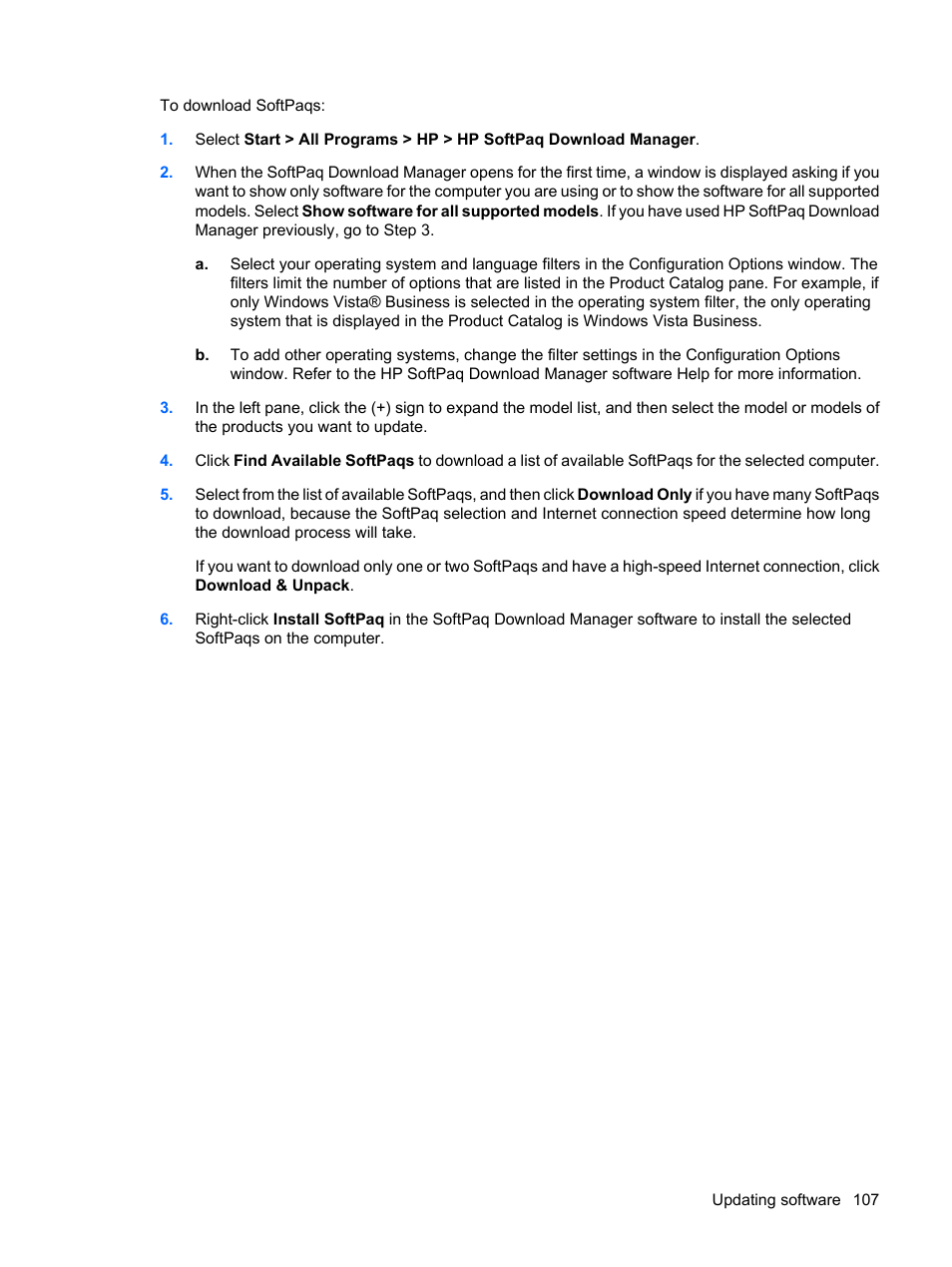 HP ProBook 5320m Notebook PC User Manual | Page 117 / 143