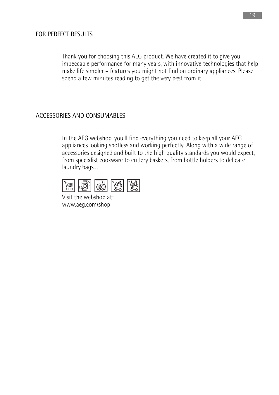 AEG HK764403XB User Manual | Page 19 / 72