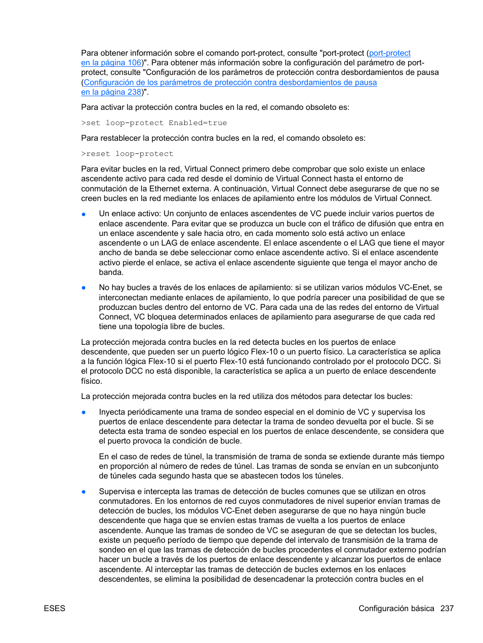 HP Módulo de conexión virtual HP FlexFabric de 10 Gb24 puertos para BladeSystem clase-c User Manual | Page 244 / 266