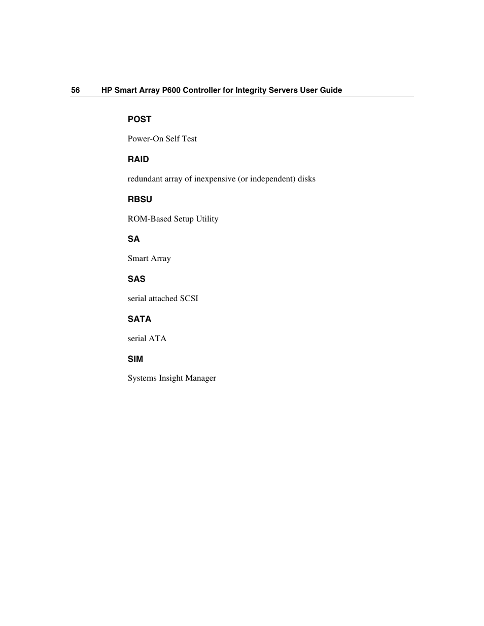 HP Integrity rx4640 Server User Manual | Page 56 / 58