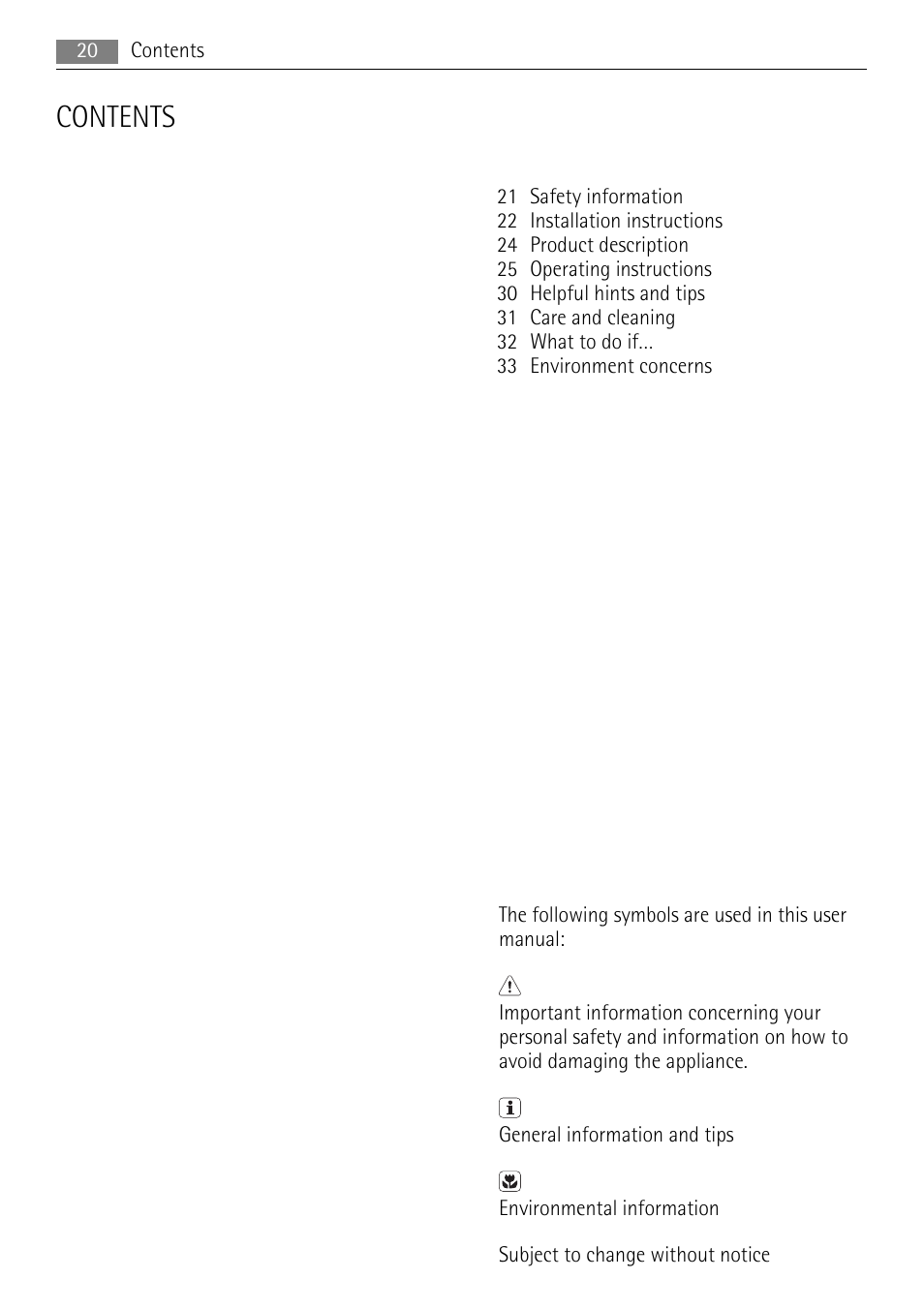 AEG HK653320XB User Manual | Page 20 / 88