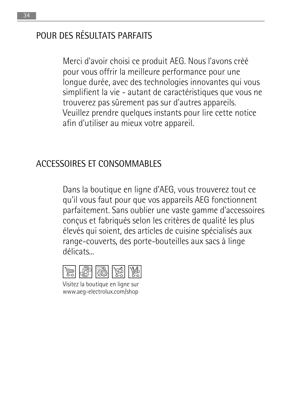AEG HK653320XB User Manual | Page 34 / 88
