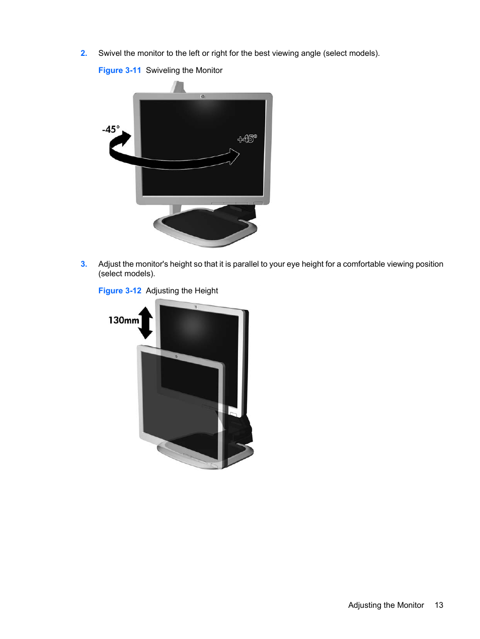 HP L1910 19-inch LCD Monitor User Manual | Page 21 / 63