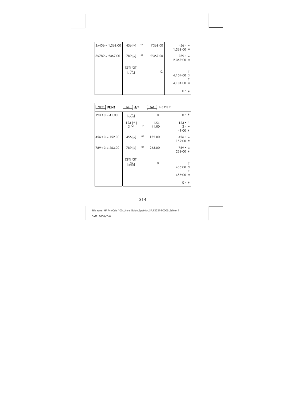 HP PrintCalc 100 User Manual | Page 15 / 33