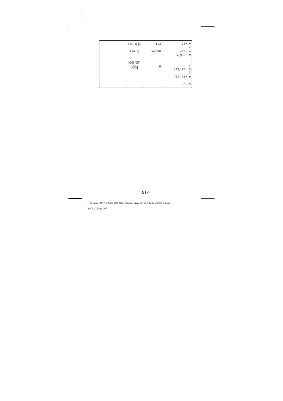 HP PrintCalc 100 User Manual | Page 18 / 33