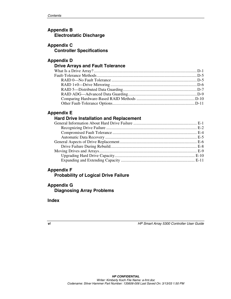 HP Integrity rx4640 Server User Manual | Page 6 / 107