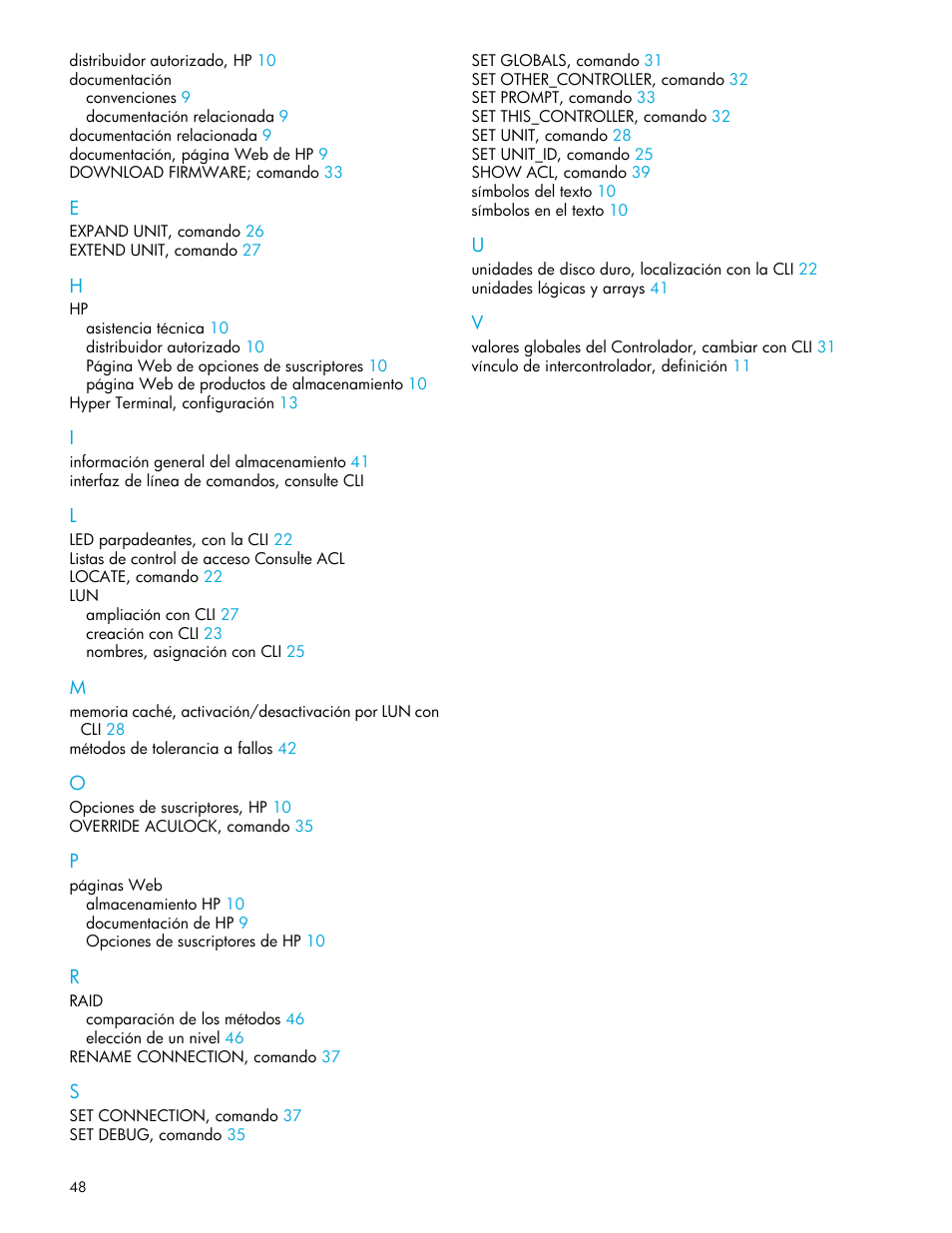HP StorageWorks 1500cs Modular Smart Array User Manual | Page 48 / 48