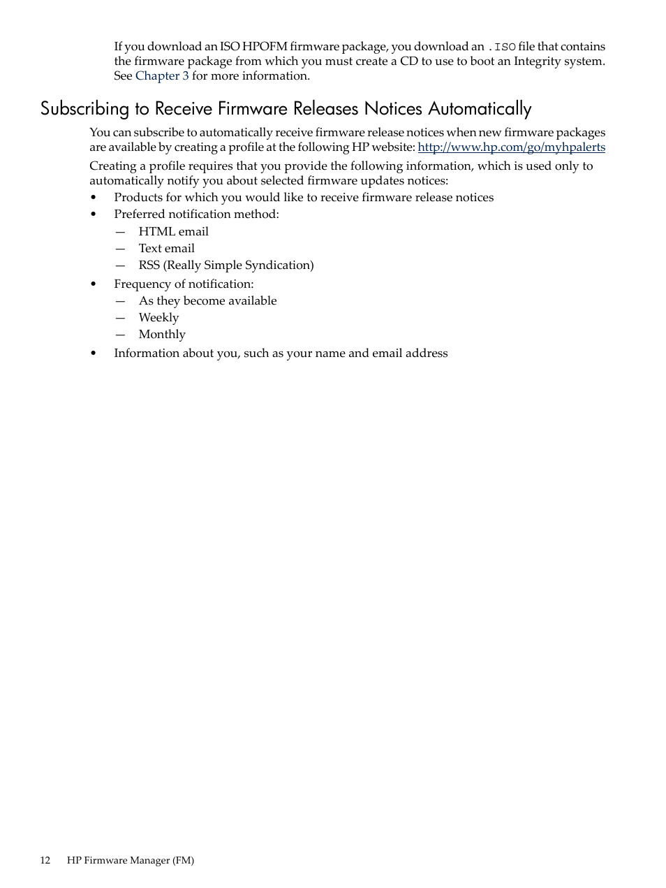 HP Integrity rx4640 Server User Manual | Page 12 / 36
