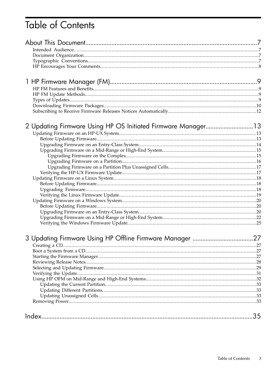HP Integrity rx4640 Server User Manual | Page 3 / 36