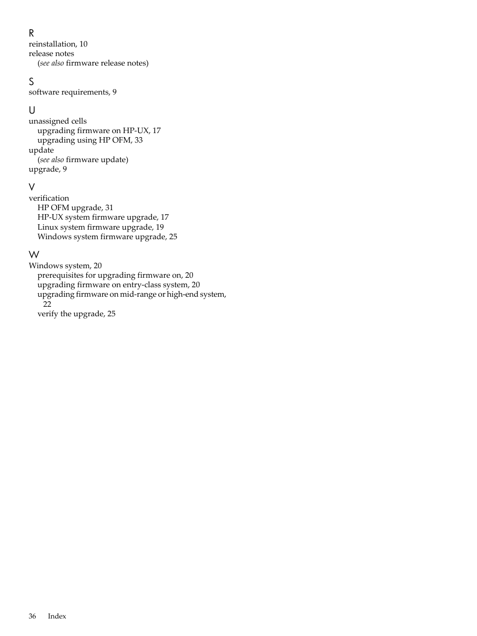 HP Integrity rx4640 Server User Manual | Page 36 / 36