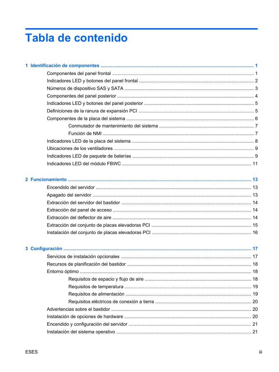 HP Servidor HP ProLiant DL120 G6 User Manual | Page 3 / 133