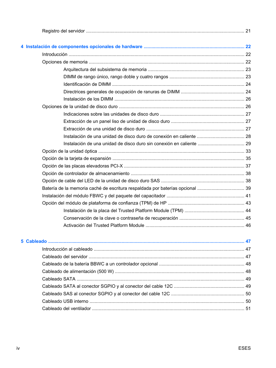 HP Servidor HP ProLiant DL120 G6 User Manual | Page 4 / 133