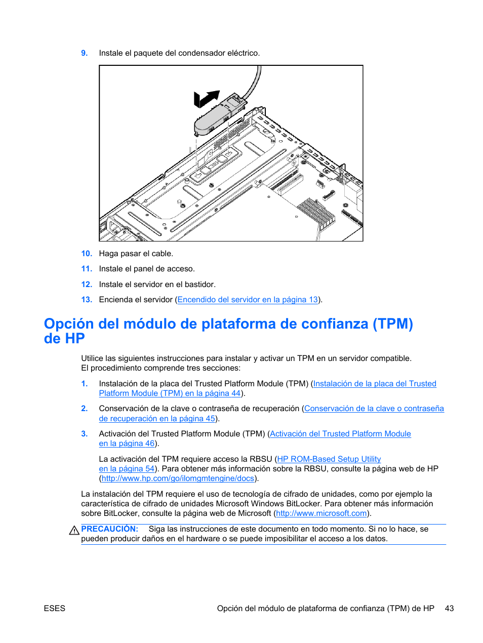 HP Servidor HP ProLiant DL120 G6 User Manual | Page 52 / 133