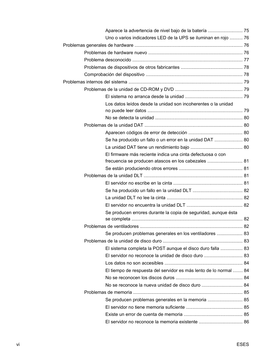 HP Servidor HP ProLiant DL120 G6 User Manual | Page 6 / 133