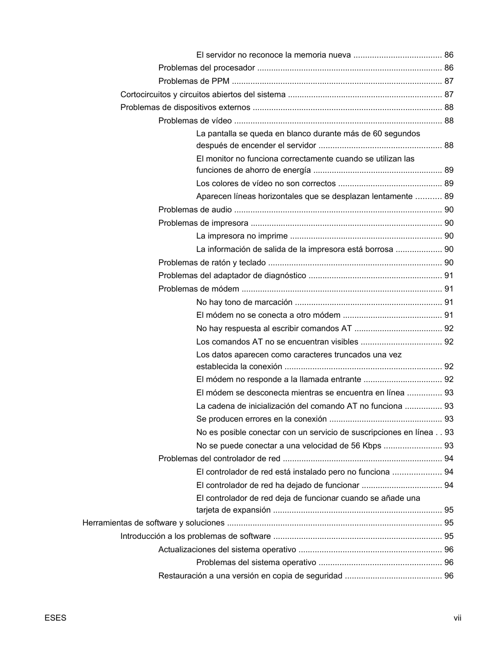 HP Servidor HP ProLiant DL120 G6 User Manual | Page 7 / 133