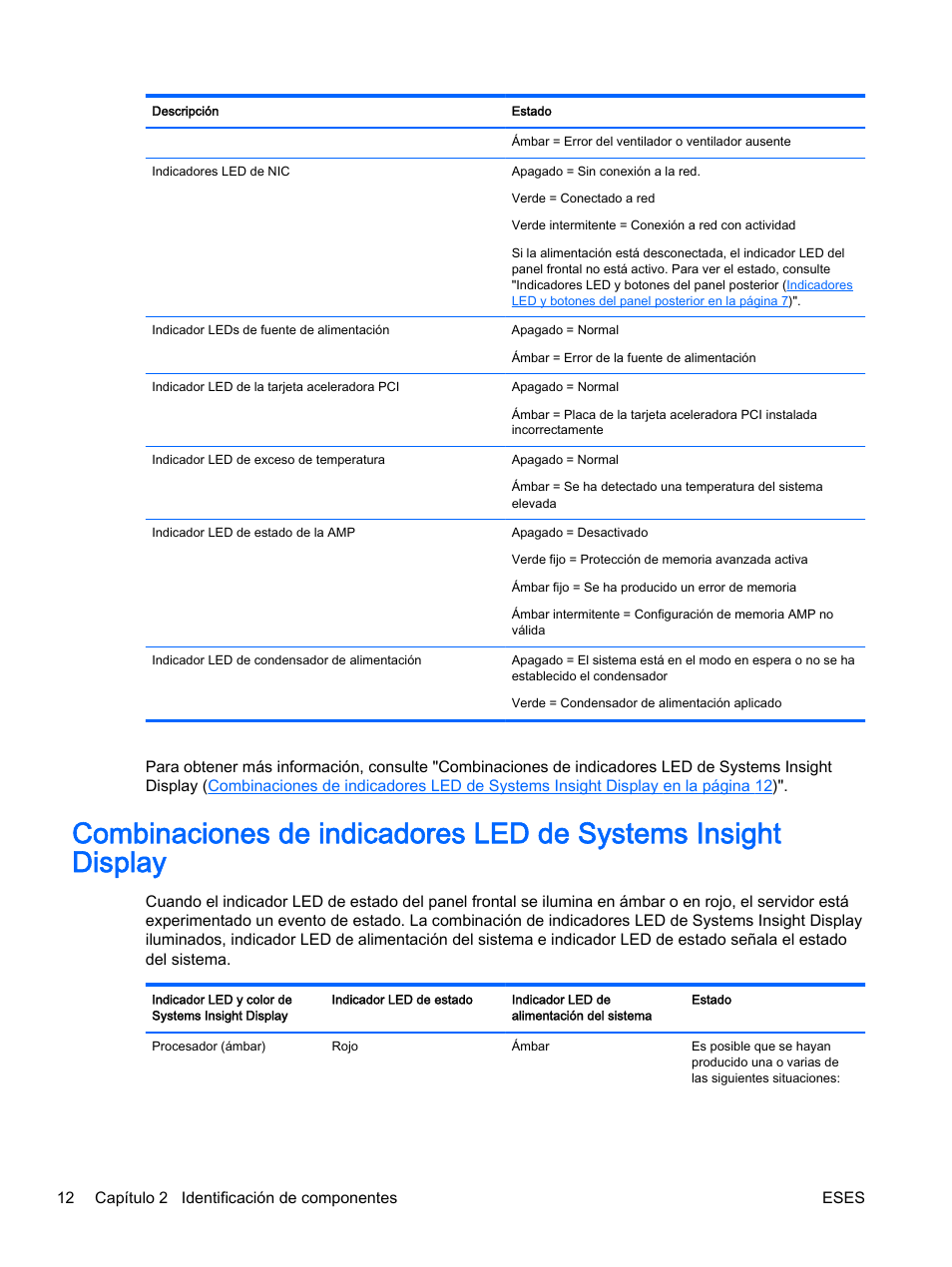 HP Servidor HP ProLiant DL360p Gen8 User Manual | Page 19 / 129