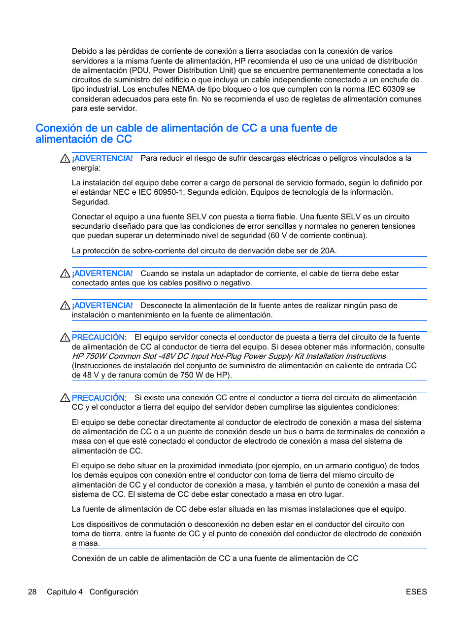 HP Servidor HP ProLiant DL360p Gen8 User Manual | Page 35 / 129