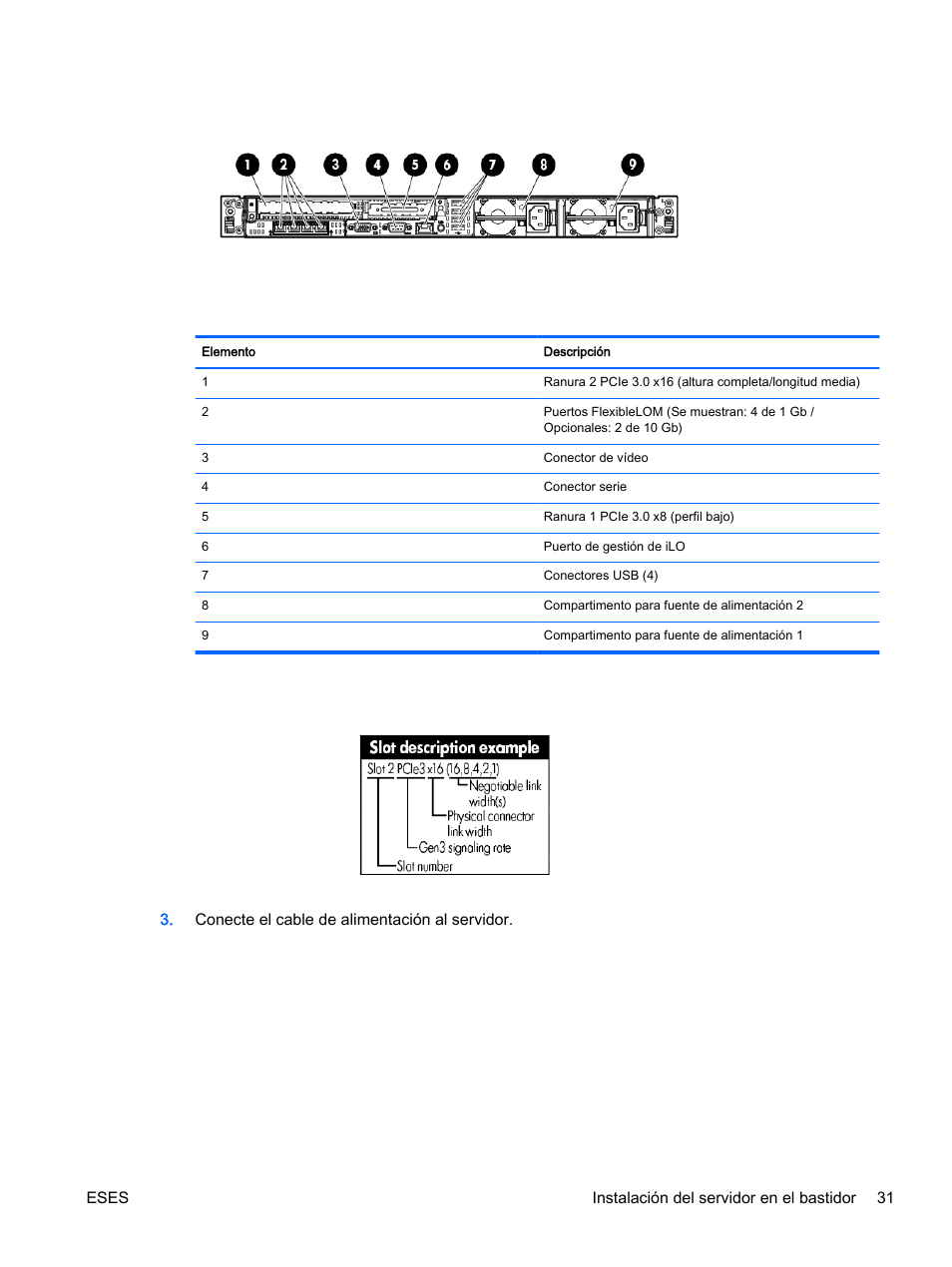 HP Servidor HP ProLiant DL360p Gen8 User Manual | Page 38 / 129