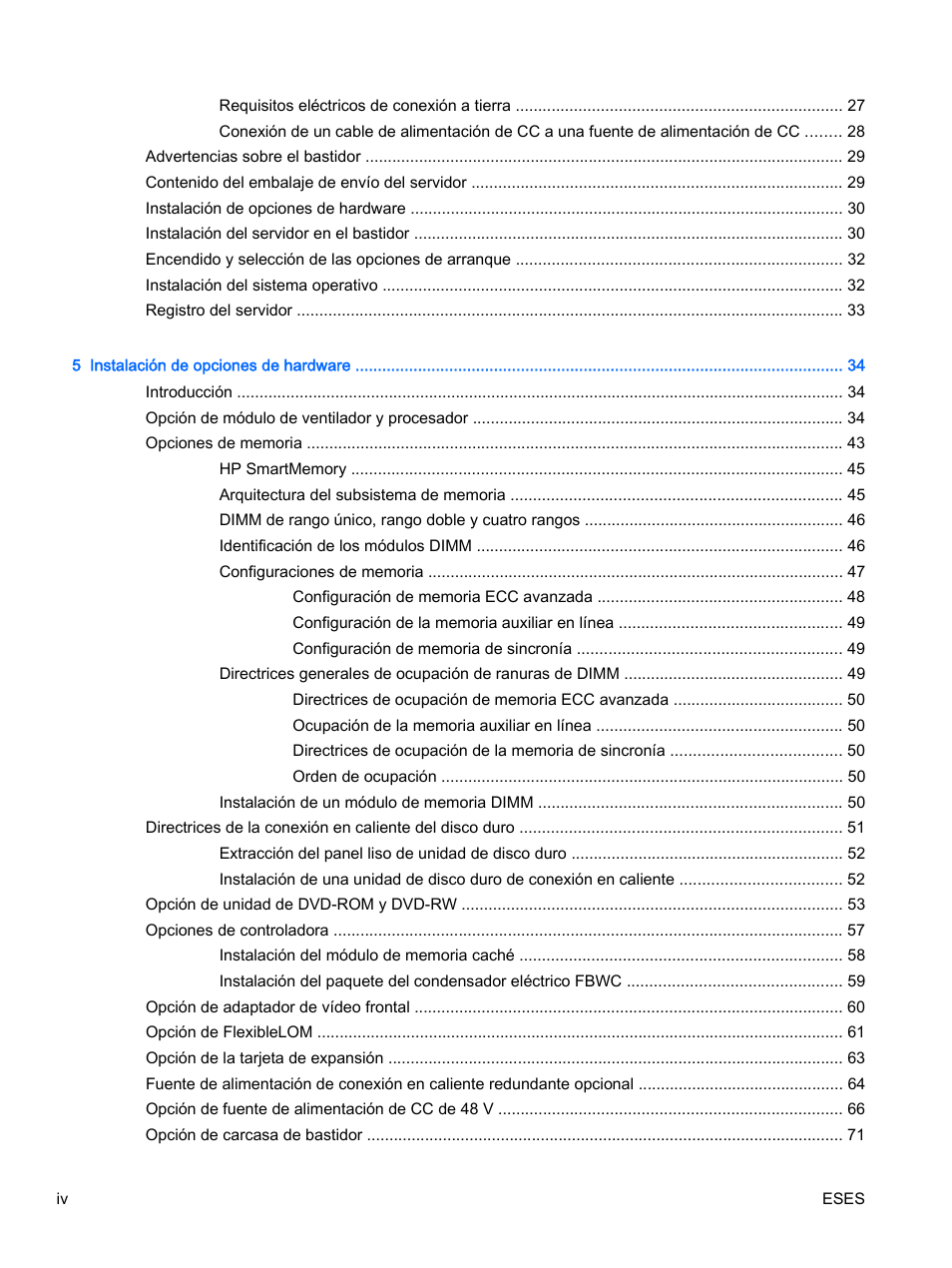 HP Servidor HP ProLiant DL360p Gen8 User Manual | Page 4 / 129
