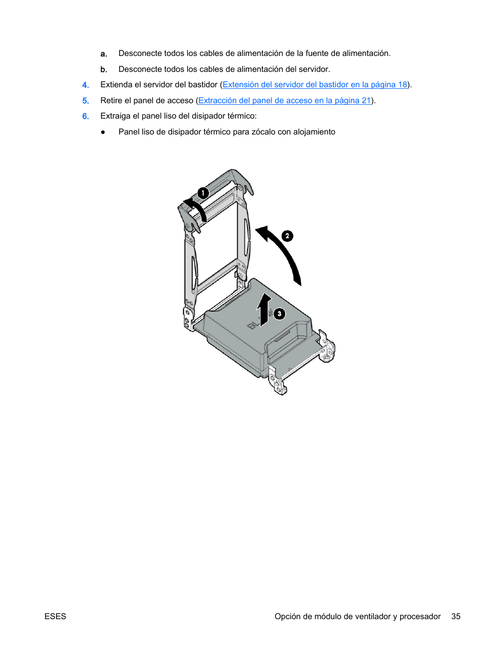 HP Servidor HP ProLiant DL360p Gen8 User Manual | Page 42 / 129