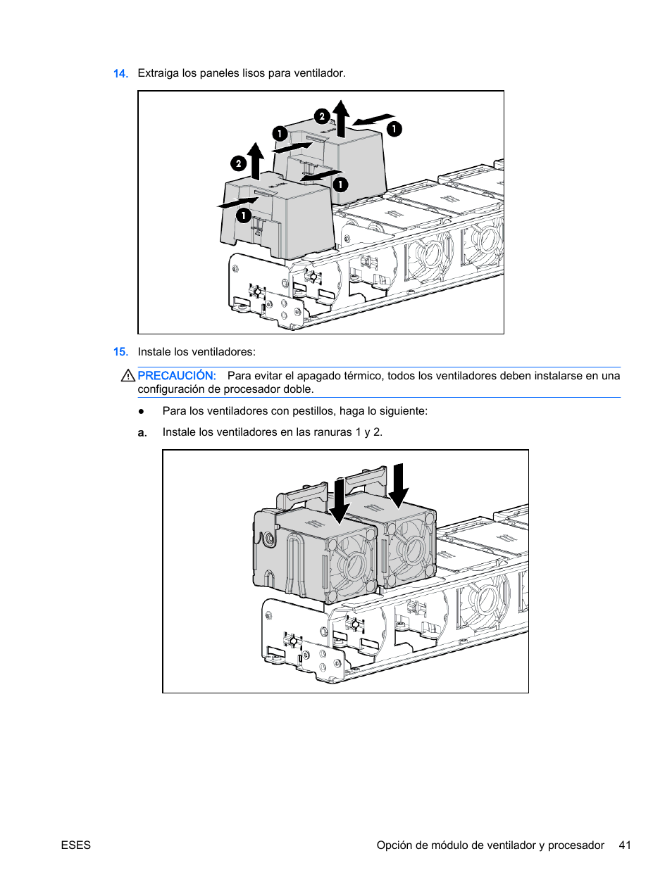HP Servidor HP ProLiant DL360p Gen8 User Manual | Page 48 / 129