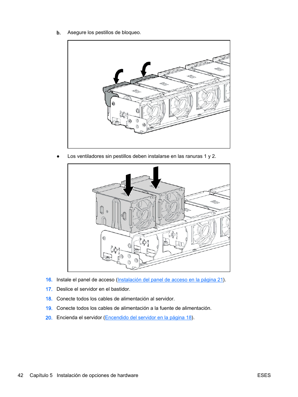 HP Servidor HP ProLiant DL360p Gen8 User Manual | Page 49 / 129