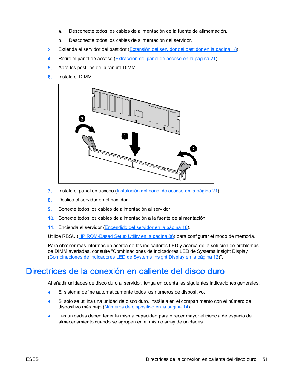 HP Servidor HP ProLiant DL360p Gen8 User Manual | Page 58 / 129