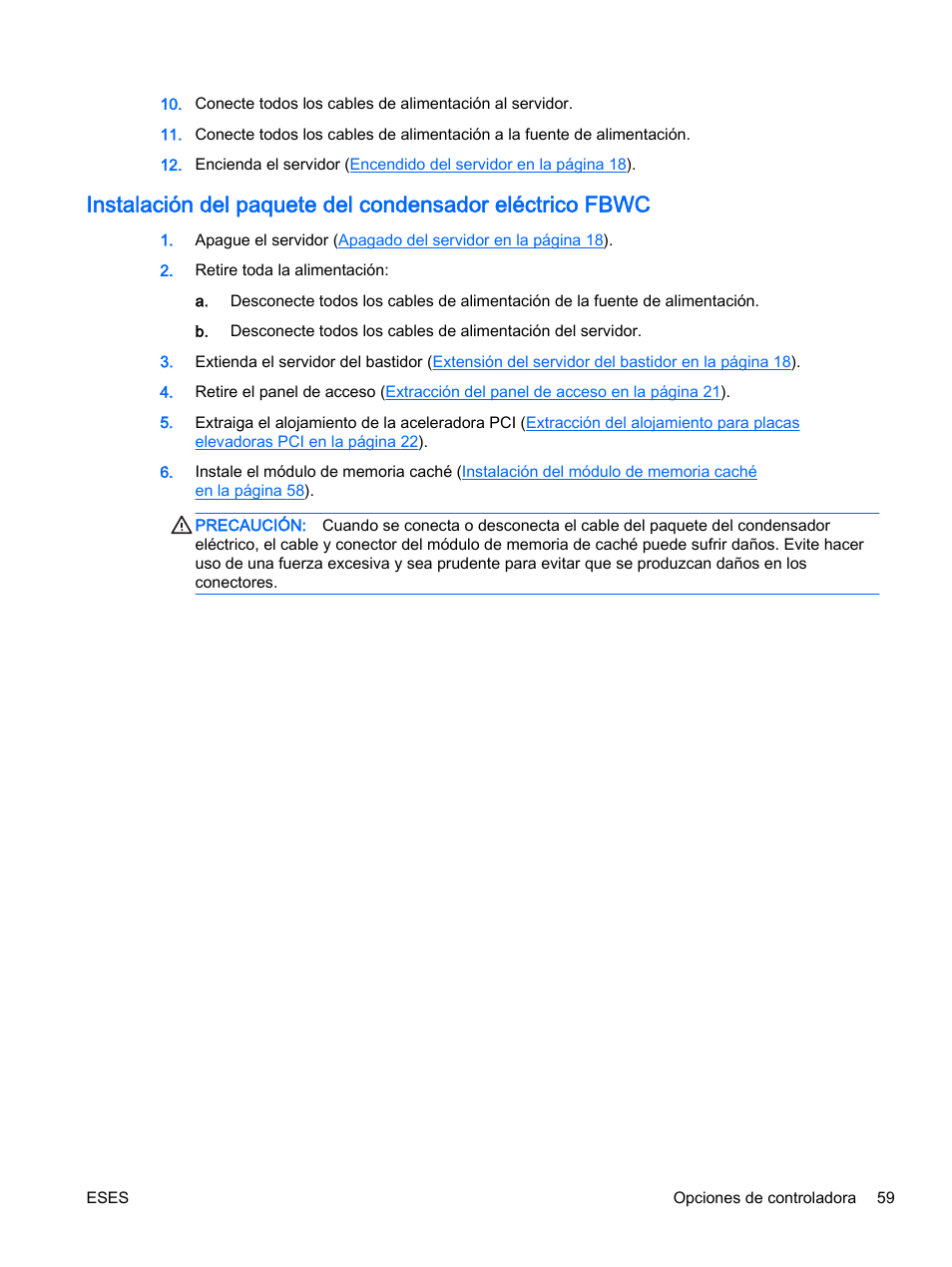 HP Servidor HP ProLiant DL360p Gen8 User Manual | Page 66 / 129