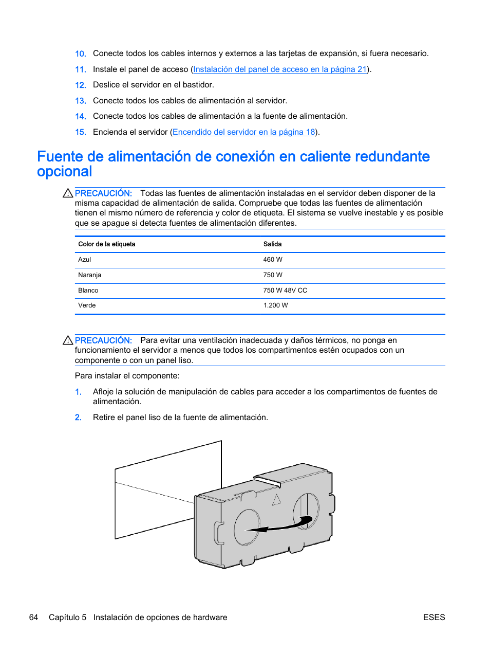HP Servidor HP ProLiant DL360p Gen8 User Manual | Page 71 / 129