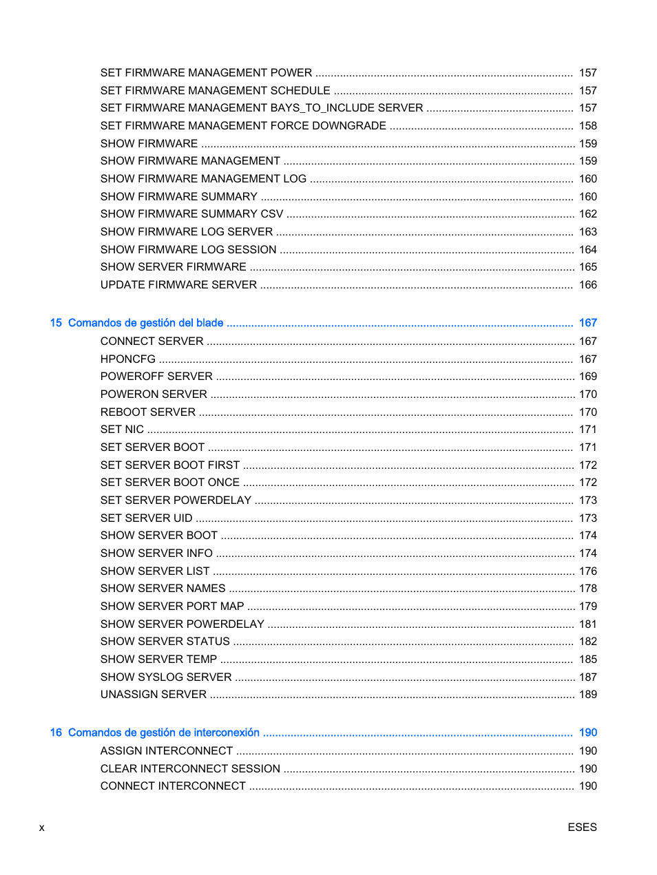 HP Onboard Administrator User Manual | Page 10 / 266