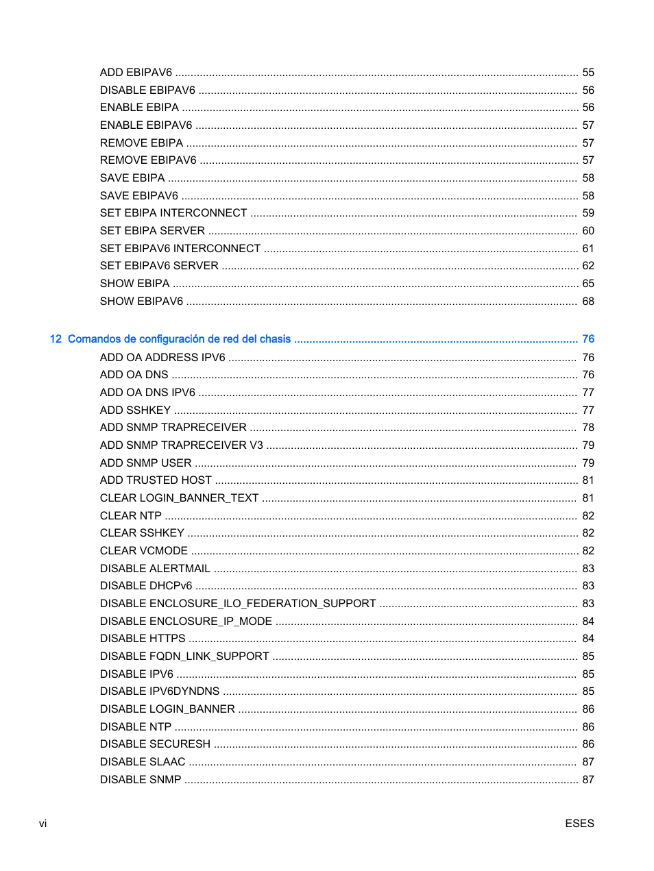 HP Onboard Administrator User Manual | Page 6 / 266