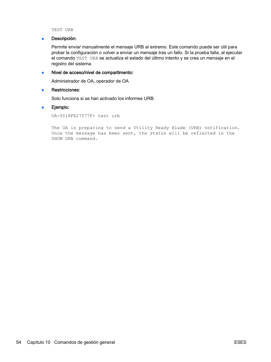 HP Onboard Administrator User Manual | Page 67 / 266