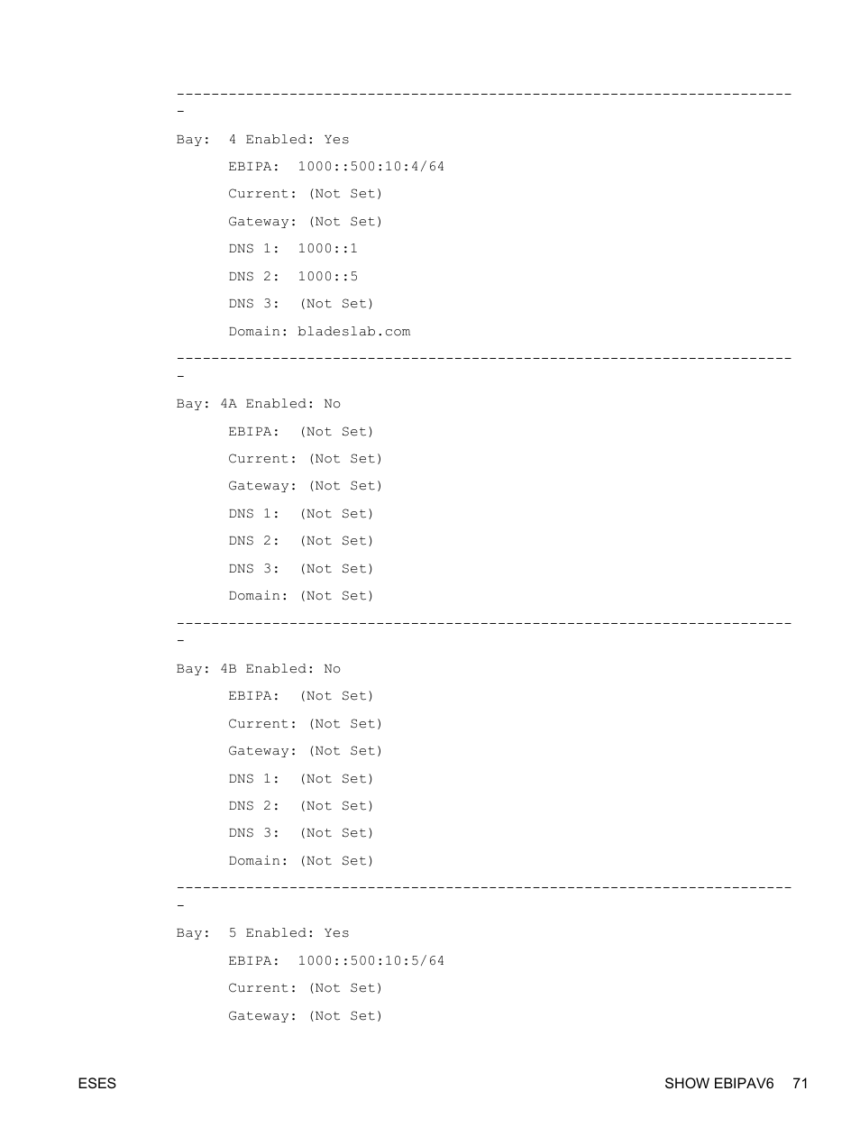 HP Onboard Administrator User Manual | Page 84 / 266