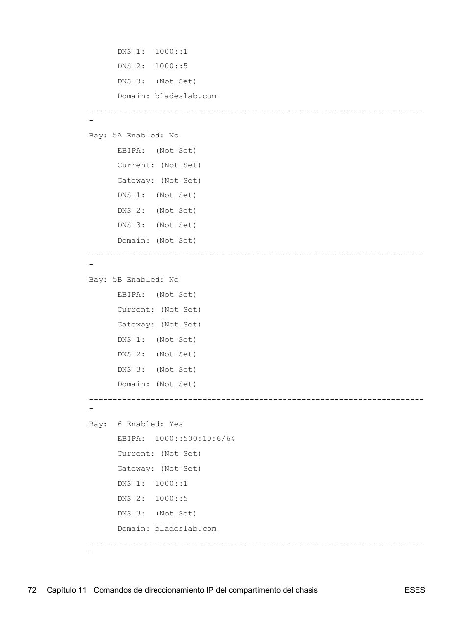 HP Onboard Administrator User Manual | Page 85 / 266