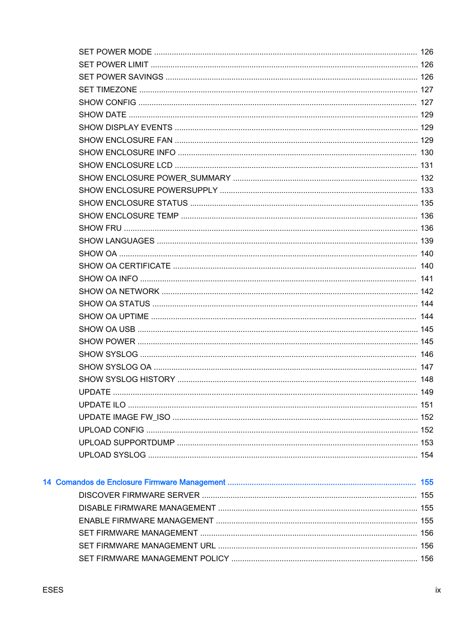 HP Onboard Administrator User Manual | Page 9 / 266